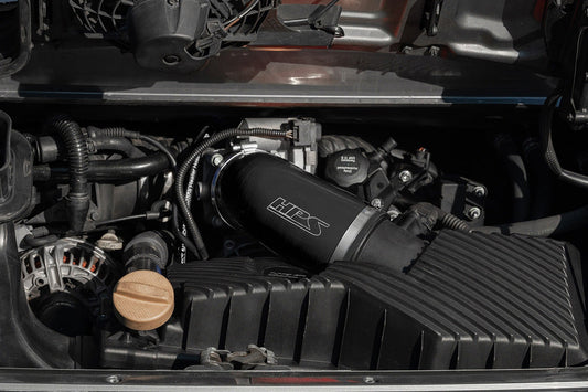HPS Performance High Temp Reinforced Silicone Air Intake Hose Kit, Black, Porsche 911 Carrera 1999-2004, 57-2077-BLK