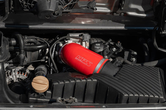 HPS Performance High Temp Reinforced Silicone Air Intake Hose Kit, Red, Porsche 911 Carrera 1999-2004, 57-2077-RED