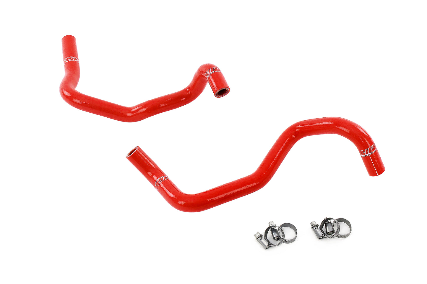 HPS Performance High Temp Reinforced Silicone Heater Coolant Hose Kit Red 57-2131H-RED