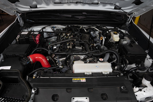 HPS Performance High Temp Reinforced Silicone Air Intake Hose Kit, Red, 24-25 Toyota Land Cruiser/ 24-25 Tacoma/ 2025 Toyota 4Runner