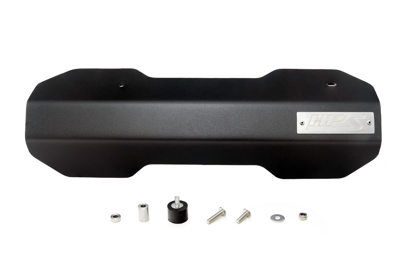 HPS Performance Pulley Belt Aluminum Cover, Black, 2013-2019 Subaru Legacy/ Outback 2.5L