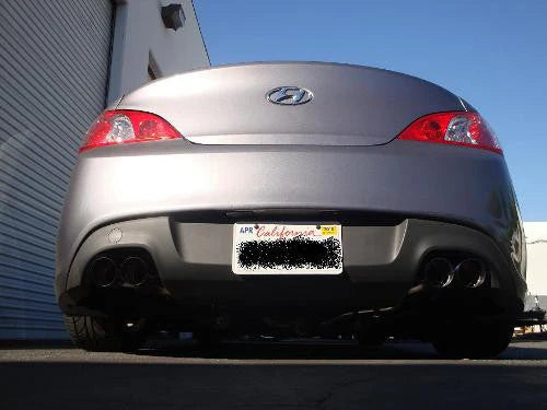 Megan Racing RS Stainless Axle-Back Exhaust System 3" Ti-Tip For 09-16 Genesis Coupe V6 BK