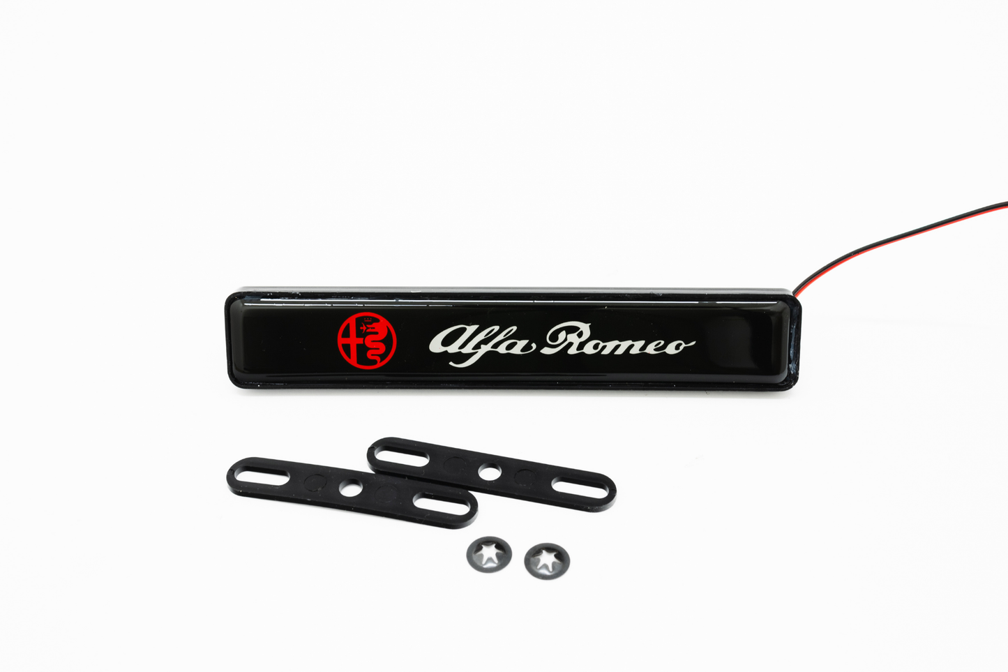 Alfa Romeo LED Light Car Front Grille Name Badge Illuminated Emblem