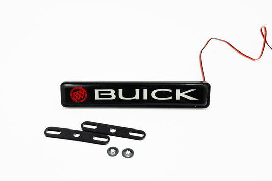 Buick LED Light Car Front Grille Name Badge Illuminated Emblem