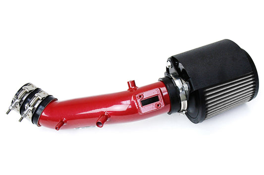 HPS Performance Air Intake Kit with Heat Shield, Red, 2003-2007 Honda Accord 2.4L with MAF Sensor SULEV