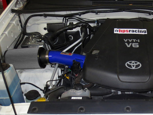 HPS Performance Air Intake Kit, Blue, 07-09 Toyota FJ Cruiser/ 05-11 Toyota Tacoma 4.0L V6