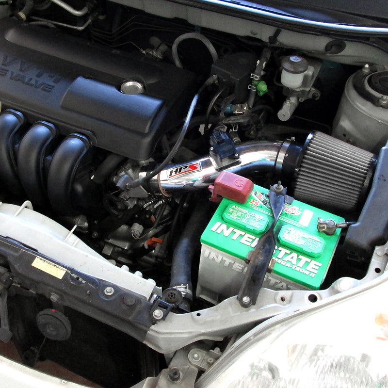 HPS Performance Air Intake Kit, Polished, 827-513P