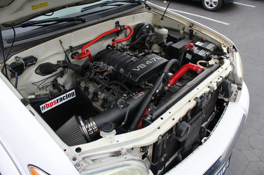 HPS Performance Air Intake Kit with Heat Shield, Black, 05-07 Toyota Sequoia/ 05-06 Tundra 4.7L V8