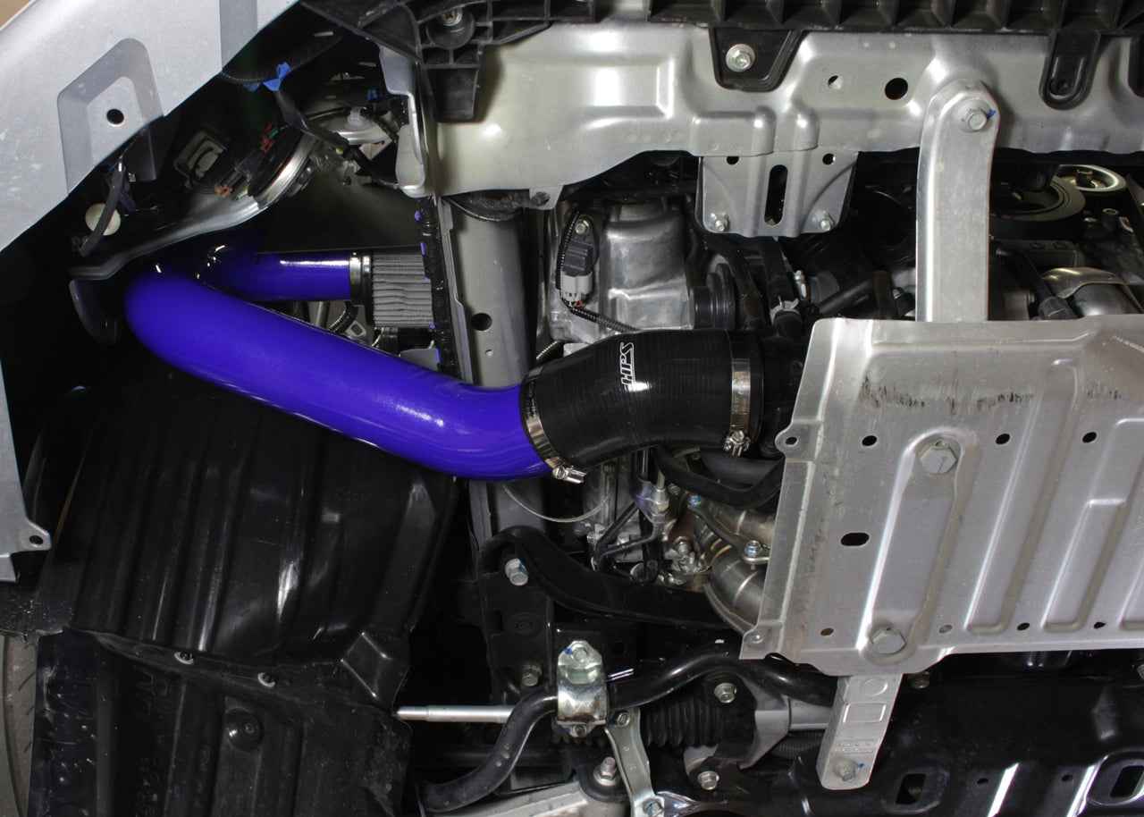 HPS Performance Air Intake Kit with Heat Shield, Blue, 2015-2021 Subaru WRX 2.0L Turbo