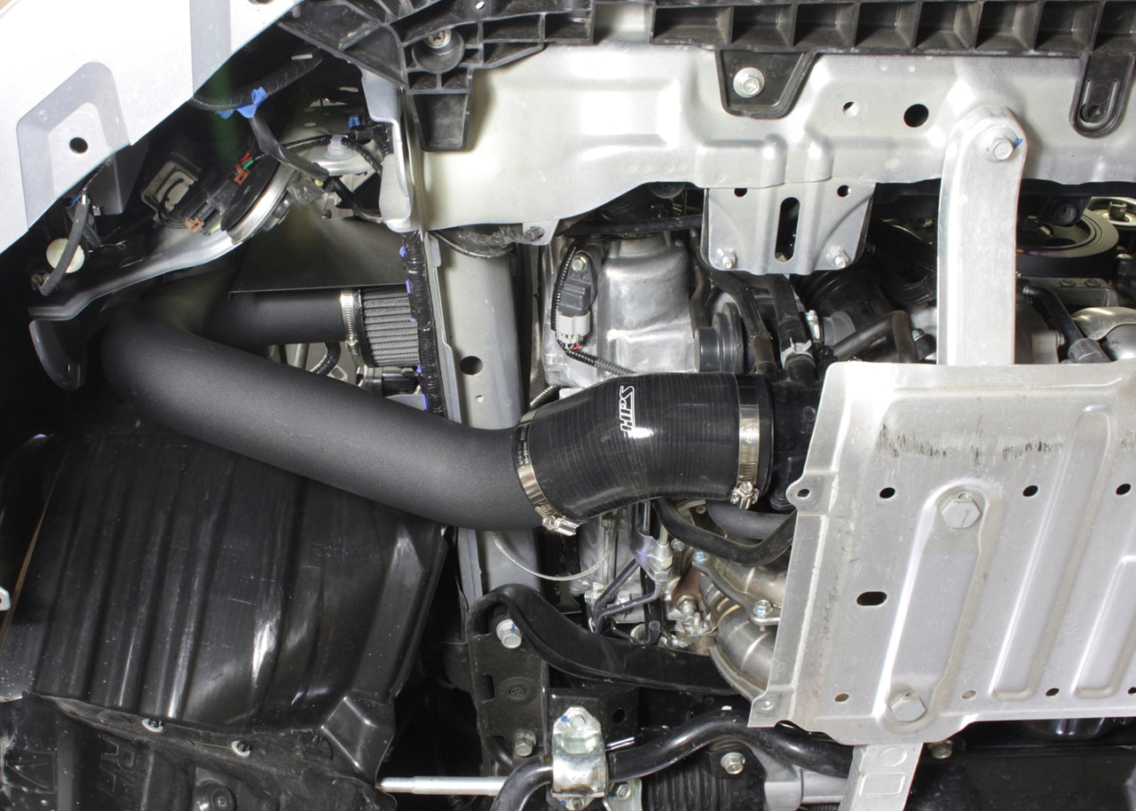HPS Performance Air Intake Kit with Heat Shield, Black, 2015-2021 Subaru WRX 2.0L Turbo