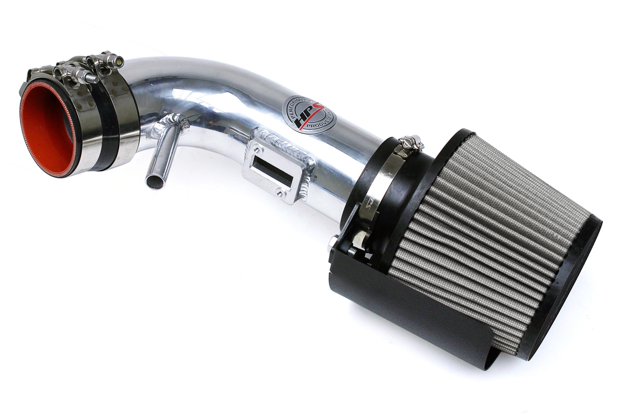 HPS Performance Air Intake Kit with Heat Shield Polished 827-546P