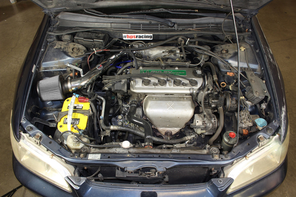 HPS Performance Air Intake Kit, Black, 1998-2002 Honda Accord 2.3L DX EX LX VP SE