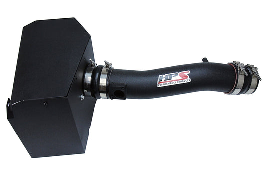 HPS Performance Air Intake Kit with Heat Shield, Black, 2016-2023 Toyota Tacoma 3.5L V6