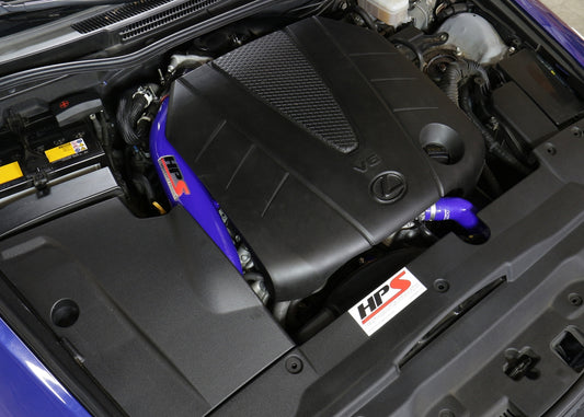 HPS Performance Air Intake Kit with Heat Shield, Blue, 2006-2013 Lexus IS250/ IS350 V6