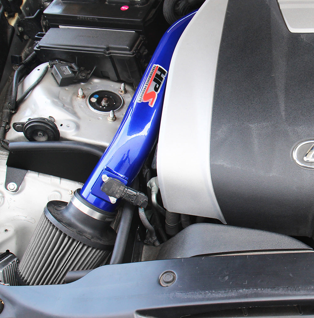 HPS Performance Air Intake Kit with Heat Shield, Blue, 14-15 Lexus IS250/ 14-20 Lexus IS350