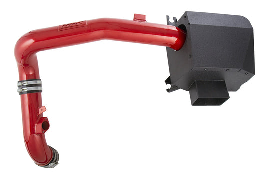 HPS Performance Air Intake Kit with Heat Shield, Red, 827-628R