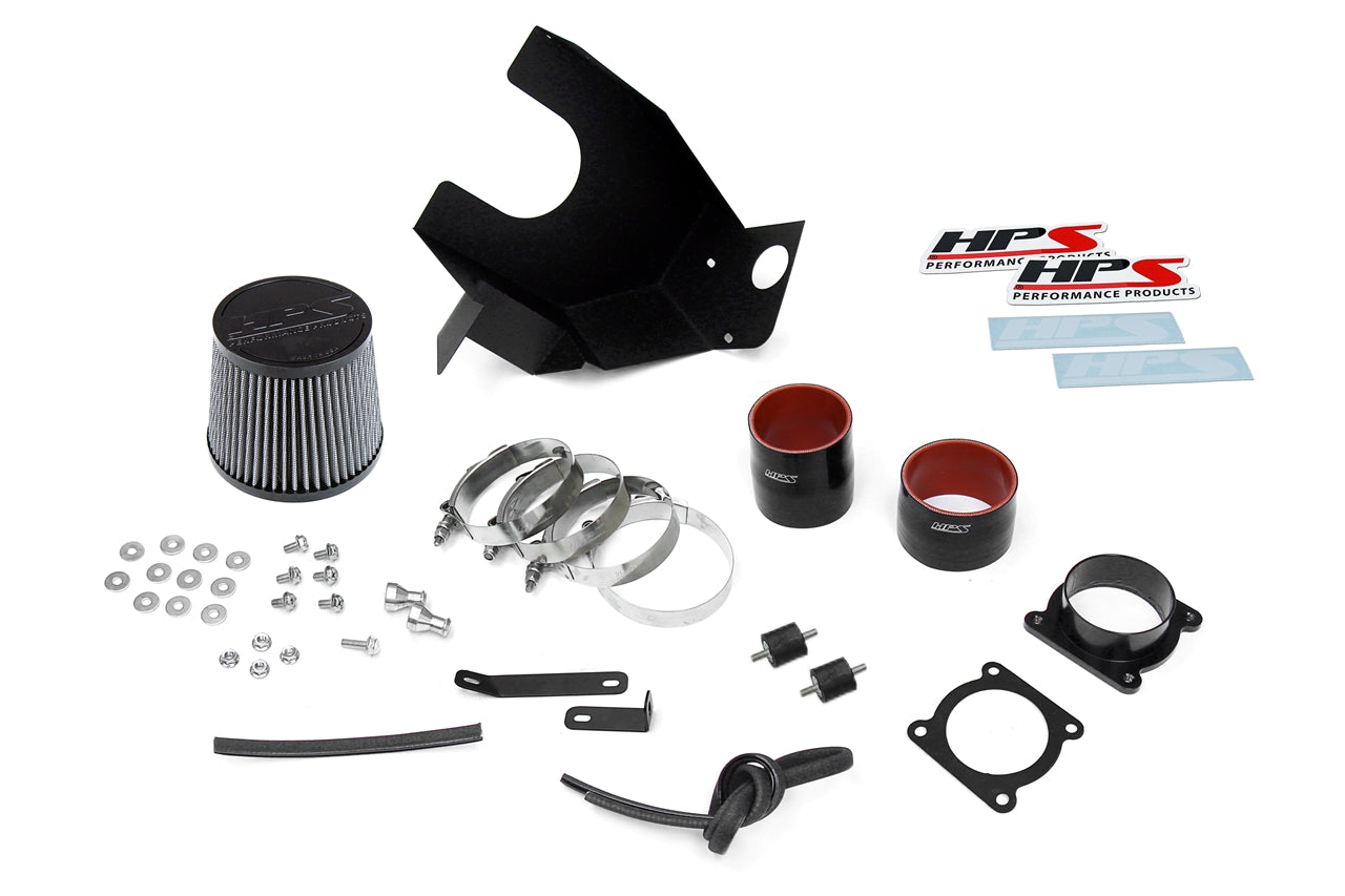 HPS Performance Air Intake Kit with Heat Shield, Polished, 2003-2007 Infiniti G35 Coupe 3.5L V6