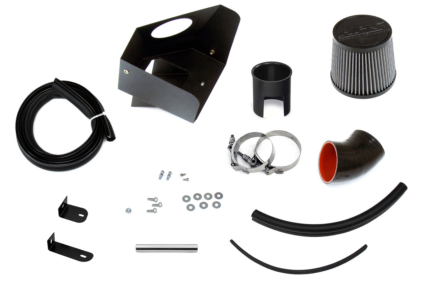 HPS Performance Air Intake Kit with Heat Shield, Polished, 2018-2024 Toyota Camry 3.5L V6