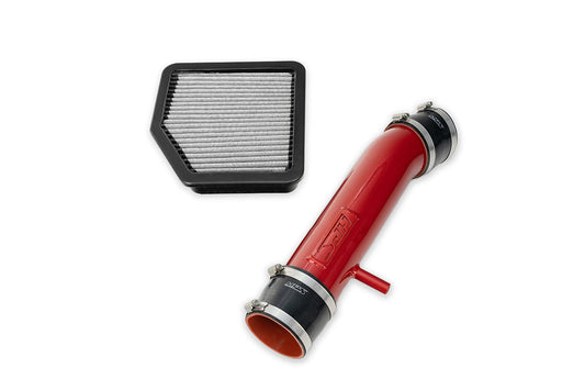 HPS Performance Air Intake Tube with Drop in Air Filter, Red, 2006-2013 Lexus IS250/ IS350 V6