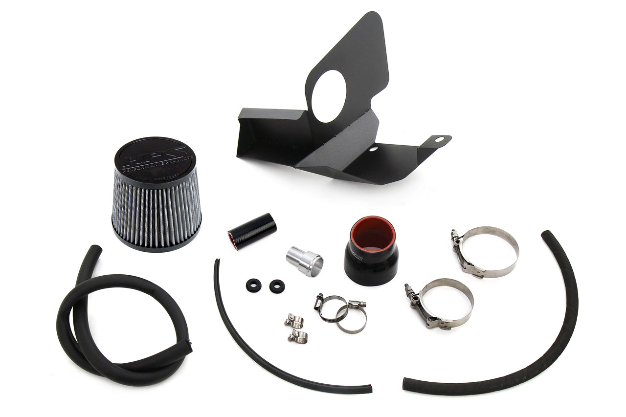 HPS Performance Air Intake Kit with Heat Shield, Red, VW Jetta 1.4L Turbo (2019-2021), 827-714R