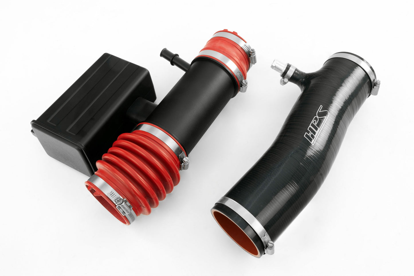 HPS Performance Silicone Air Intake Kit with Drop in Air Filter, Black, 2016-2023 Toyota Tacoma 3.5L V6