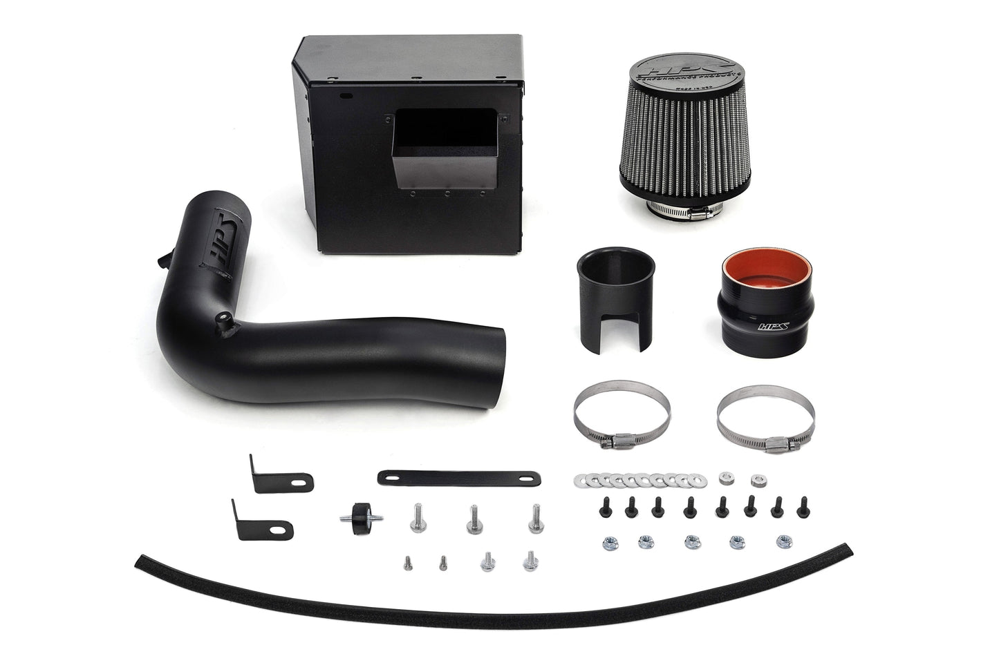 HPS Performance Air Intake Kit with Heat Shield, Black, 2022-2024 Subaru WRX 2.4L Turbo