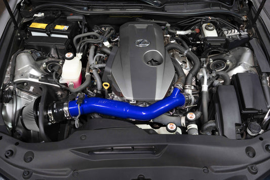 HPS Performance Air Intake Kit with Heat Shield, Blue, 2021-2025 Lexus IS300 2.0L Turbo