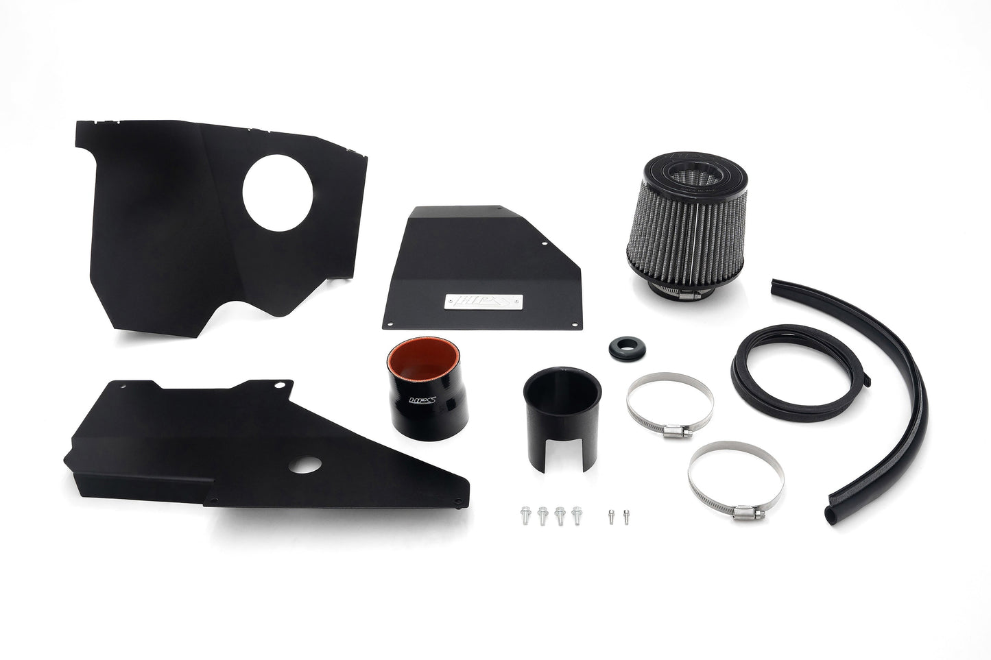 HPS Performance Air Intake Kit with Heat Shield, Red, 2024-2025 Toyota Tacoma 2.4L Turbo