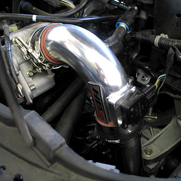 HPS Performance Cold Air Intake Kit, Red, 837-165R
