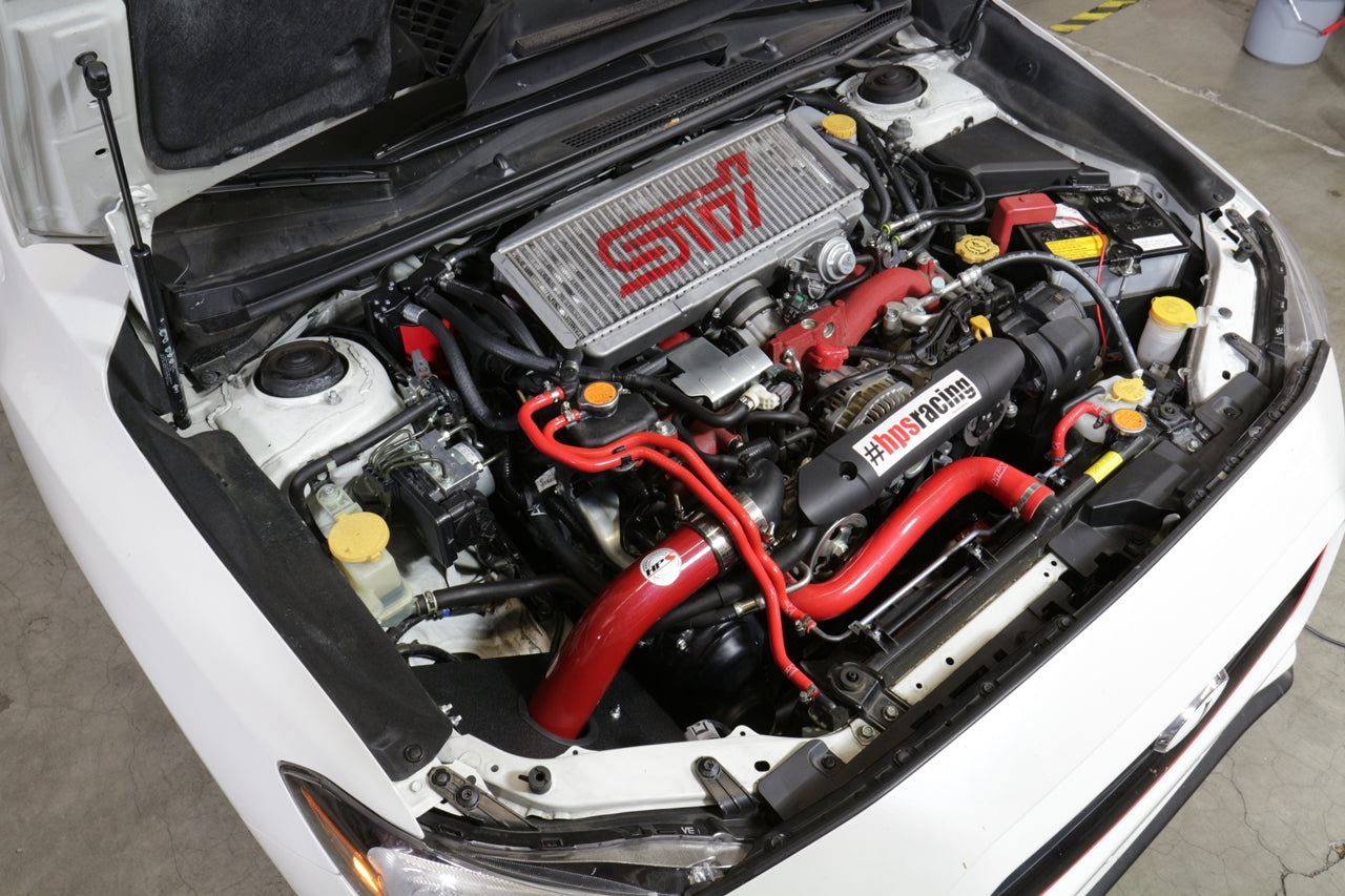 HPS Performance Cold Air Intake Kit, Red, 15-16 Subaru Impreza WRX STI/ 15-20 WRX STI 2.5L Turbo