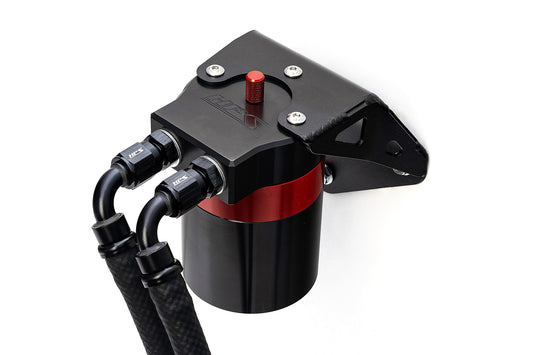 HPS Performance Billet Aluminum Oil Catch Can Kit, 2015-2019 Subaru Legacy/ Outback 2.5L Naturally Aspirated