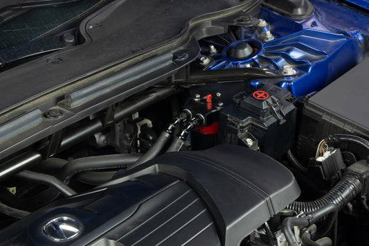 HPS Performance Aluminum Oil Catch Can Kit 2021-2025 Acura TLX 2.0L Turbo, 860-011