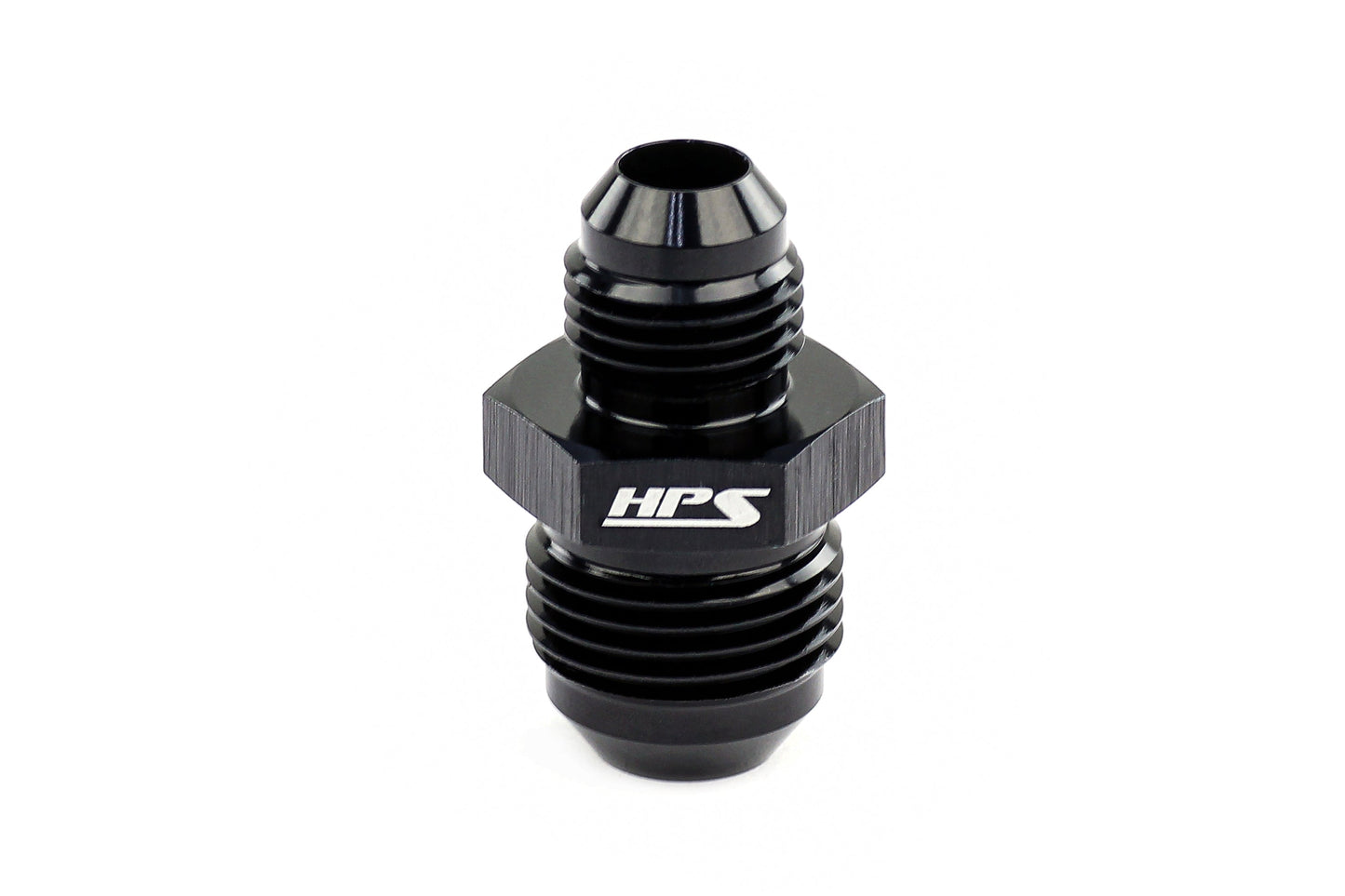 HPS Performance AN -12 to AN -10 Male To Male Reducer Union Coupler Adapter Aluminum Black
