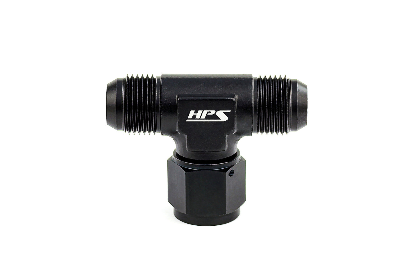 HPS Performance AN-8 Aluminum Tee Adapter with Female on Side AN9251-8
