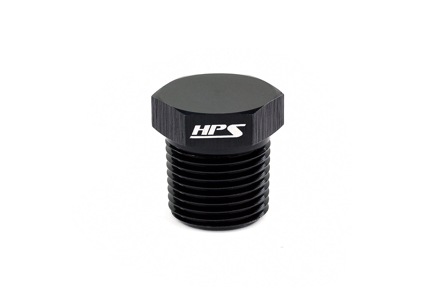 HPS Performance 3/8 NPT Hex Head Plug Aluminum AN933-08