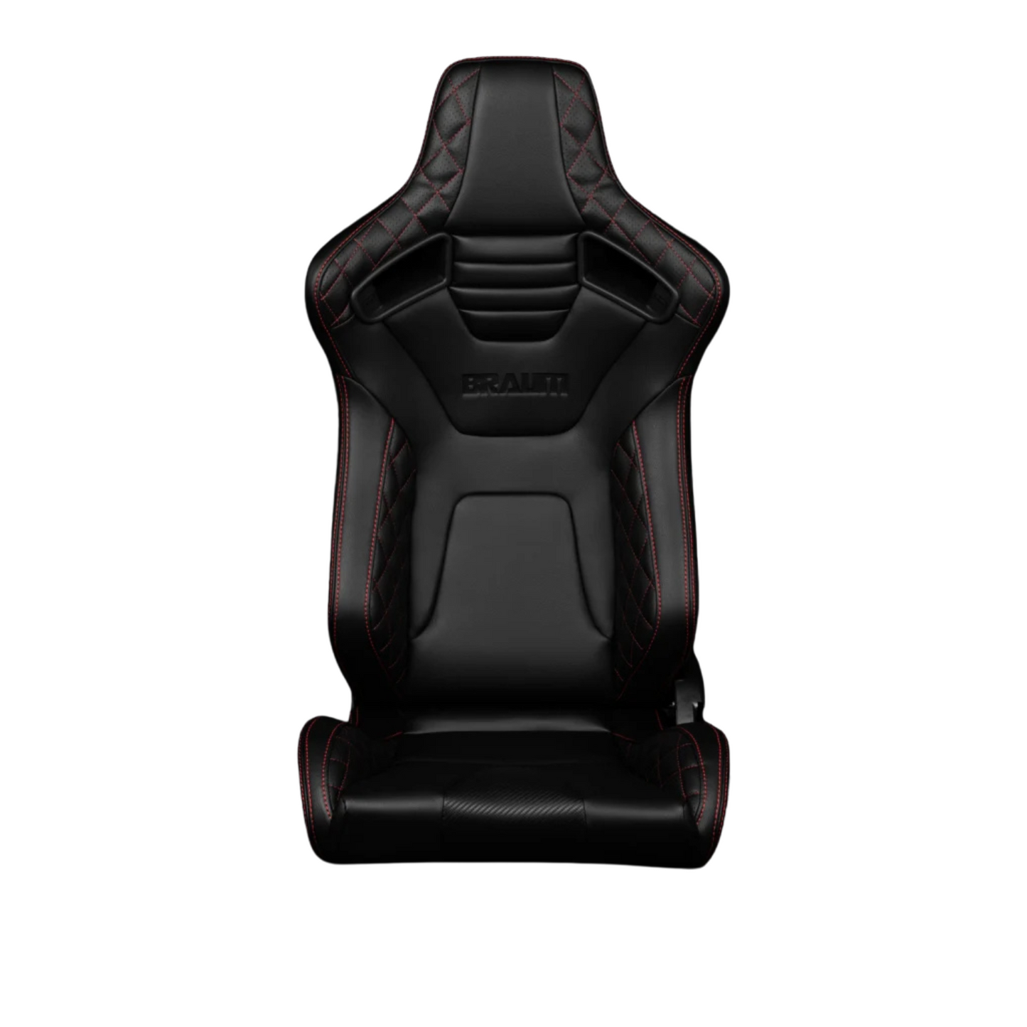 BRAUM Elite-X Racing Seats (Sport - Reclining) Black / Red / White / British Tan