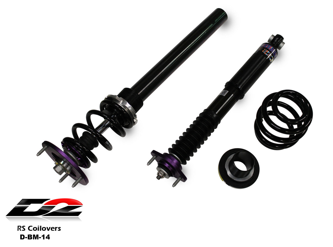 D2 Racing RS Coilovers for 1983-1991 BMW 3-SERIES E30 (RWD)