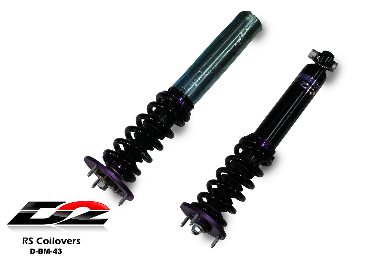 D2 Racing RS Coilovers for 1989-1995 BMW 5-SERIES E34 (RWD)