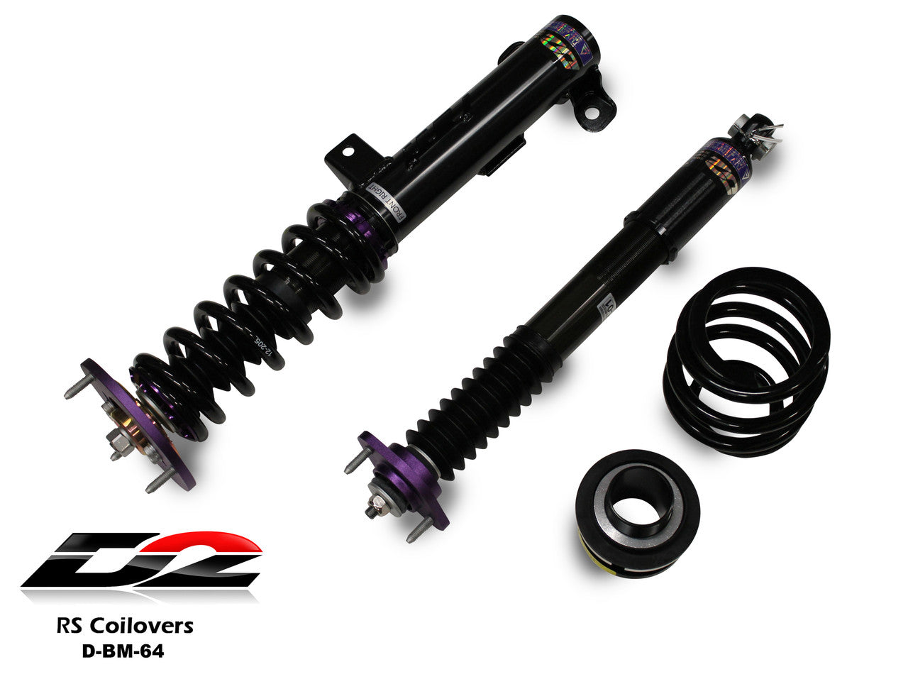 D2 Racing RS Coilovers for 1996-2002 BMW Z3 / 06-08 Z4 M