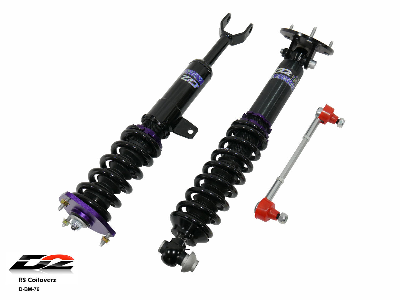 D2 Racing RS Coilovers for 2017+ BMW 5-SERIES G30 (RWD)