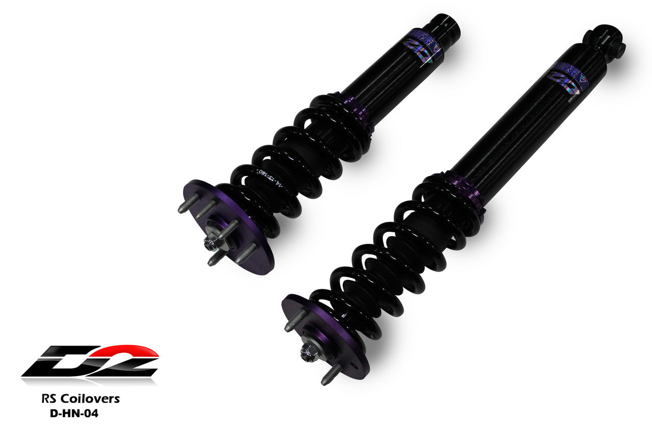 D2 Racing RS Coilovers for 1998-2002 Honda Accord/ 01-03 Acura CL / 99-03 TL