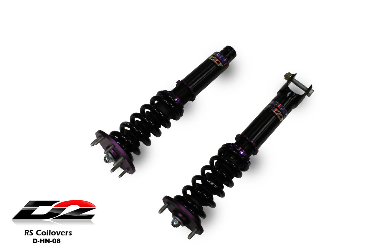 D2 Racing SL Coilovers for 2008-2012 Honda Accord/ 09+ Acura TSX / 09+ TL