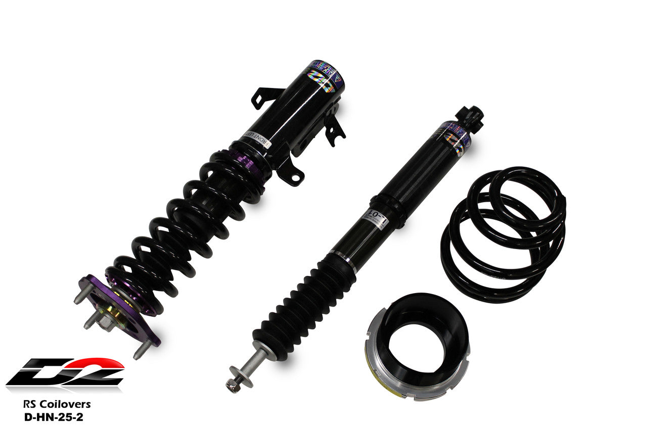 D2 Racing RS Coilovers for 2014-2015 Honda Civic Si (ONLY) / 16-22 Acura ILX
