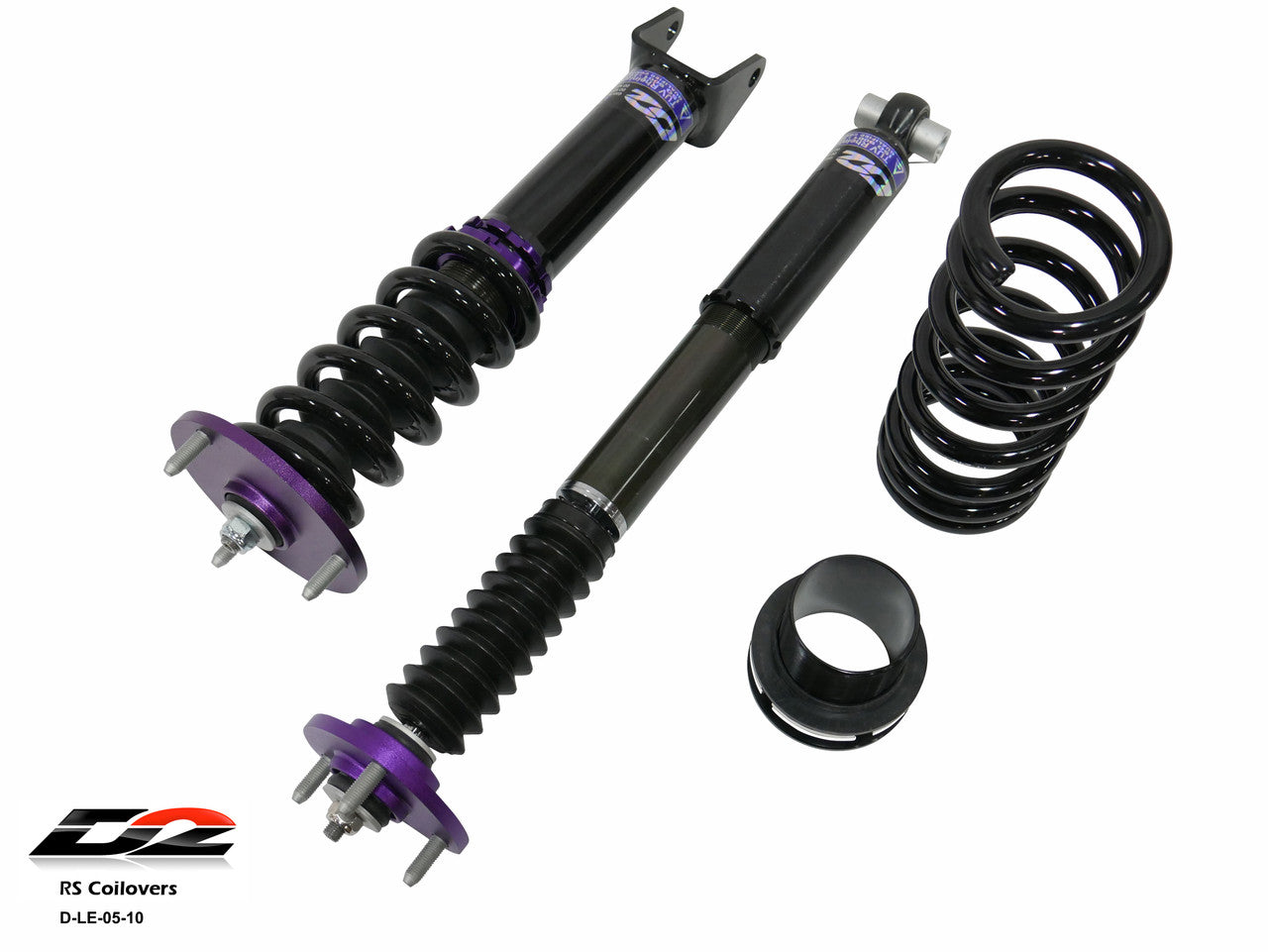 D2 Racing RS Coilovers for 2016-2020 Lexus GS-F (RWD)