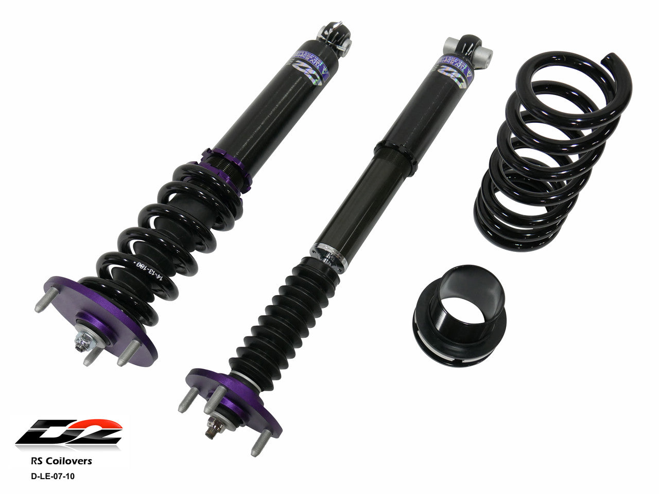 D2 Racing RS Coilovers for 2015+ Lexus RC-F / 2016+ GS-F (RWD/BALL FLM)