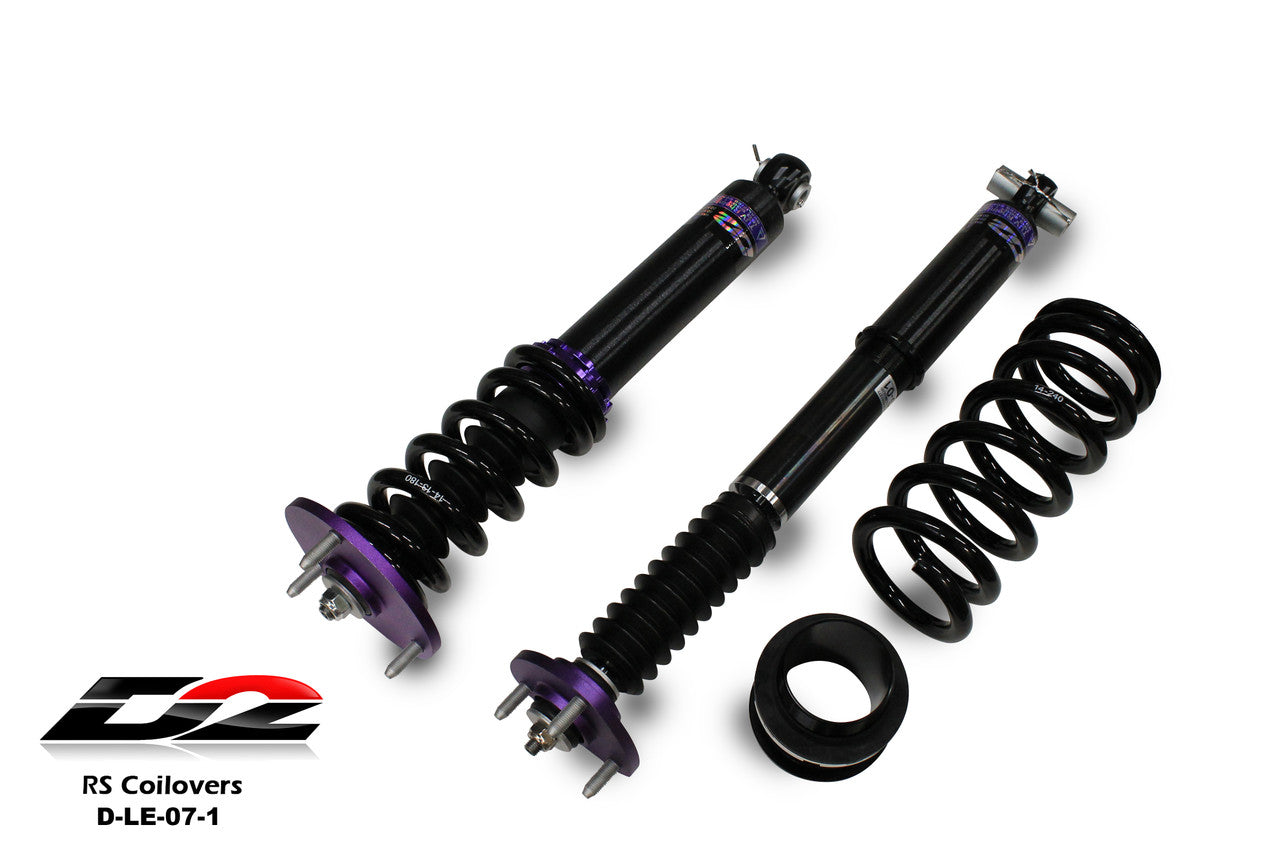 D2 Racing RS Coilovers for 2014+ Lexus IS200t/ IS250/ IS300/ IS350 (RWD/BALL FLM)