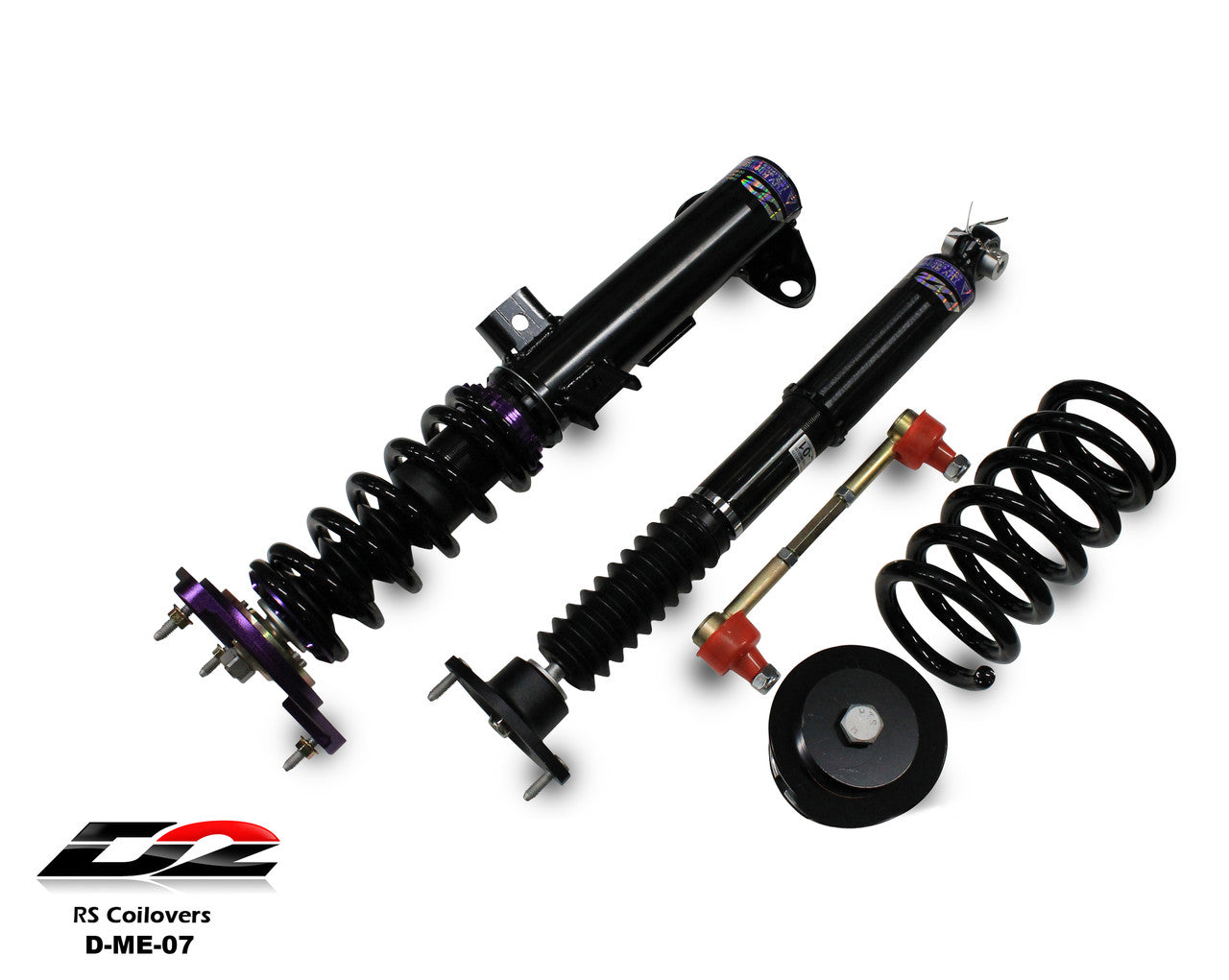 D2 Racing RS Coilovers for 2008-2014 Mercedes Benz C Class Sedan (RWD)