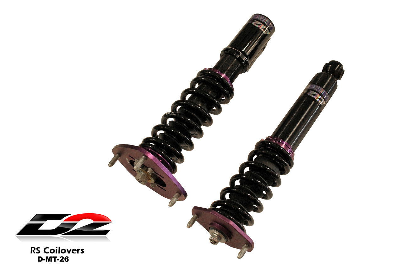 D2 Racing RS Coilovers for 1991-1992 Mitsubishi Galant VR-4 (AWD)