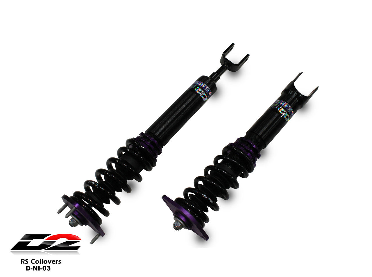 D2 Racing RS Coilovers for 2003-2007 Nissan 350Z/ 03-07 Infiniti G35 Coupe & Sedan (RWD)