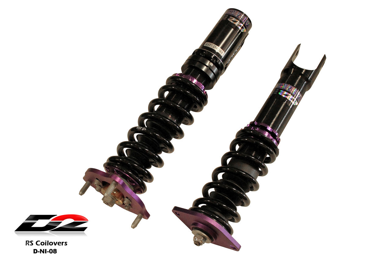 D2 Racing RS Coilovers for 2004-2008 Nissan Maxima/ 02-06 Altima